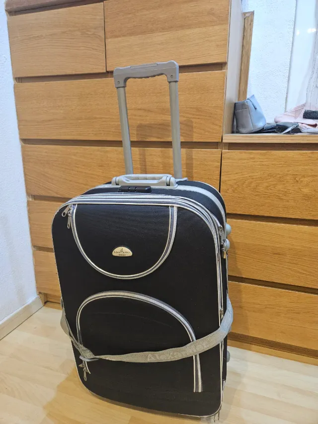 Maleta grande asul marino