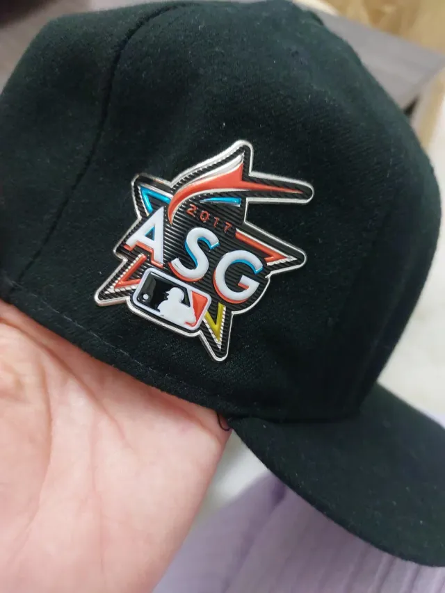 Gorra New Era Miami Marlins Negra Multicolor