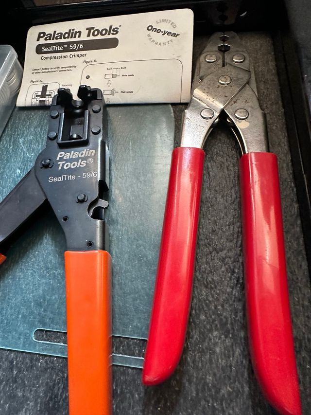 Herramienta de crimpado Paladin Tools SealTite