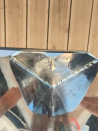 Ancla Delta Lewmar Acero Inoxidable 10kg