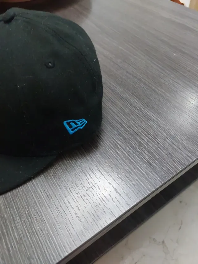 Gorra New Era Negra Logo Marlins