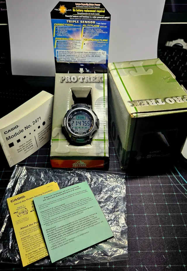 Casio ProTrek PRG-50 Solar Triple Sensor