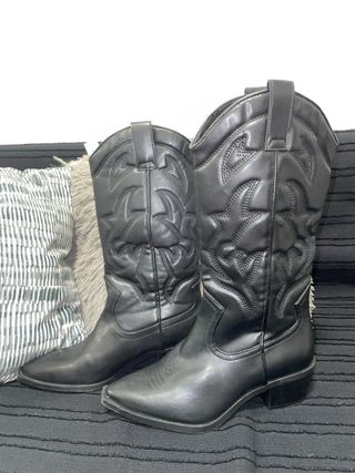 Botas cowboy negras