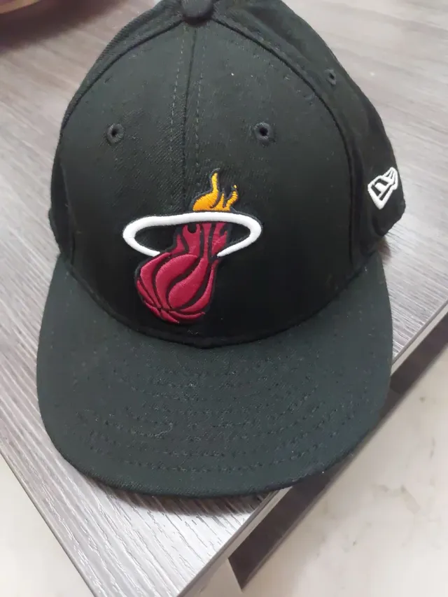 Gorra New Era Miami Heat Negra