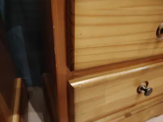 2 Mesitas Madera Pino Natural