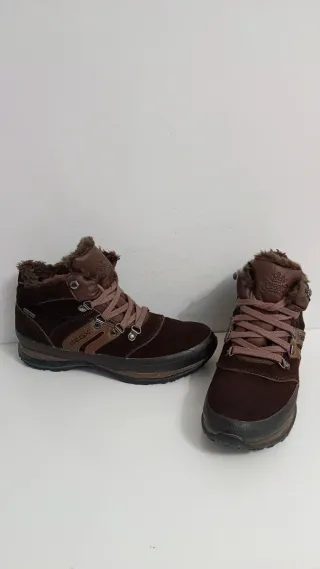 Botas Geox Marrones con Forro de Pelo