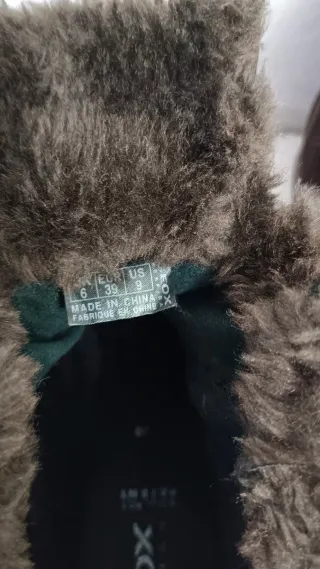 Botas Geox Marrones con Forro de Pelo