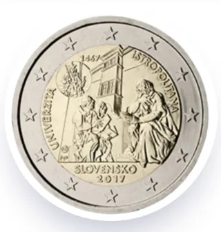 ESLOVAQUIA 2017 MONEDA DE 2€ CONMEMORATIVA S/C
