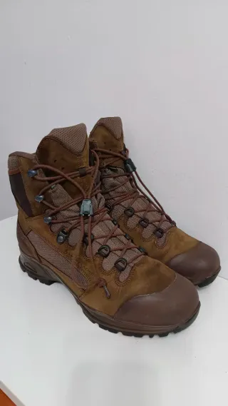 Botas Haix Marrones/Verde Oliva