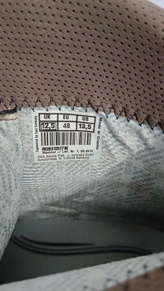 Botas Haix Marrones/Verde Oliva