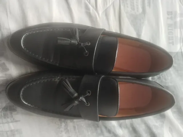 Zapatos de vestir negros para hombre