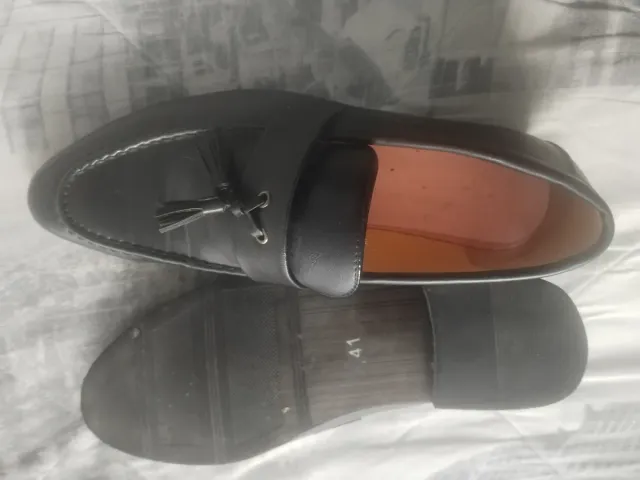 Zapatos de vestir negros para hombre