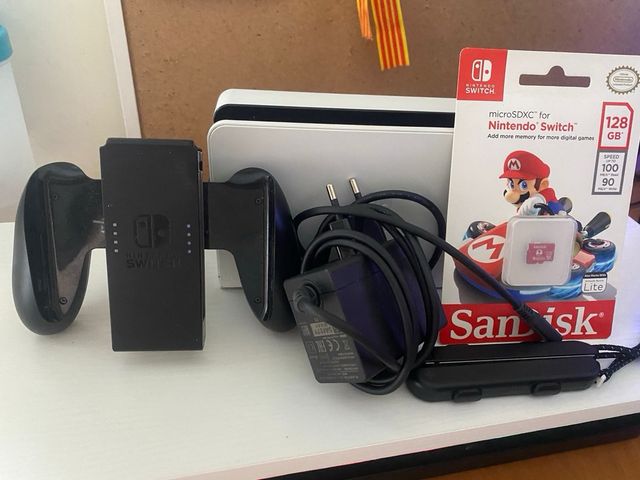 Nintendo Switch OLED Blanca