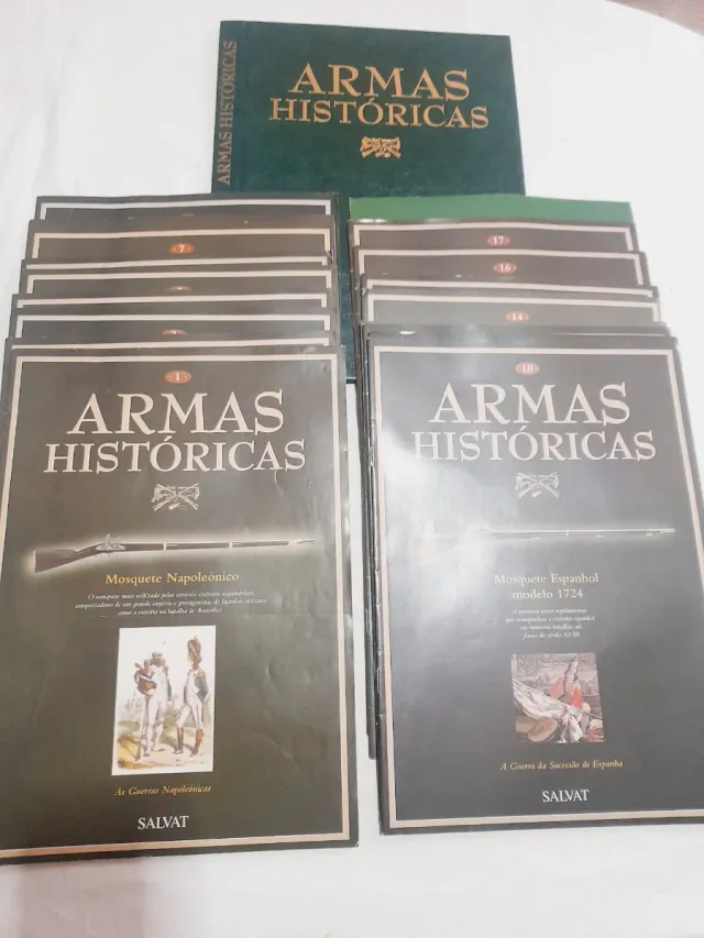 Coleção Revistas Armas Históricas Salvat