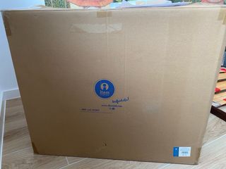 Lámpara de araña vintage blanca