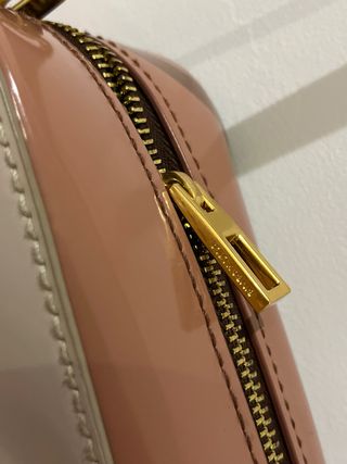 Bolso Bimba y Lola beige y rosa