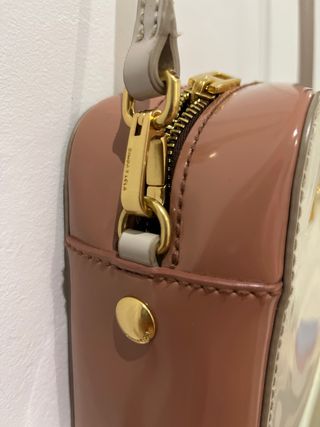 Bolso Bimba y Lola beige y rosa