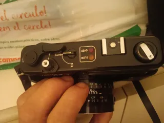 Objetivo Yashica 45mm 1:2.8 Made in Japan