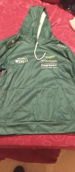 Sudadera Aston Martin Verde