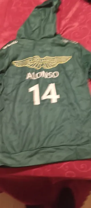 Sudadera Aston Martin Verde