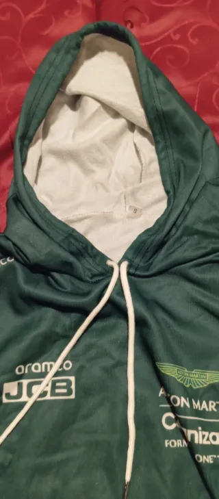 Sudadera Aston Martin Verde