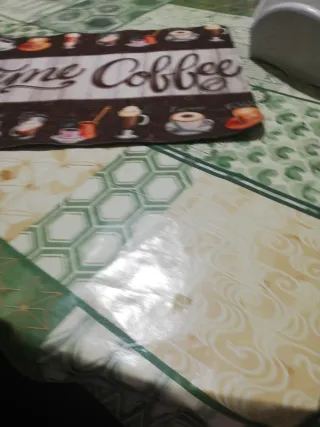 Tappetino antiscivolo cucina Time Coffee