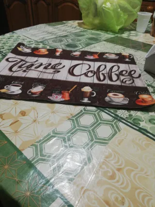 Tappetino antiscivolo cucina Time Coffee