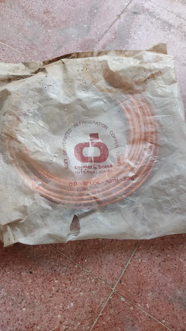 Tubo Cobre Refrigeración 3,3kg