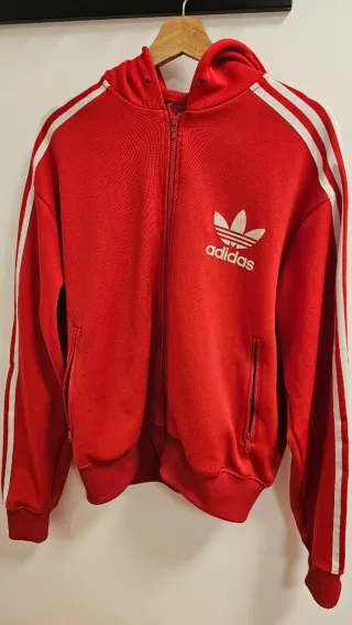Sudadera Adidas Vintage Roja