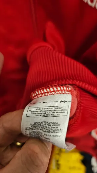 Sudadera Adidas Vintage Roja