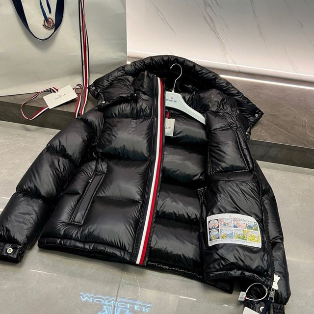 Abrigo Moncler Maya Negro