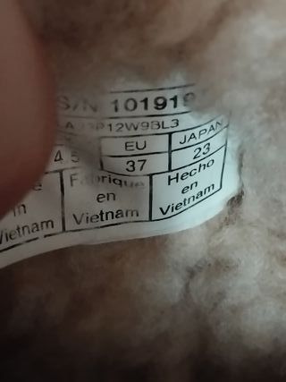 Botas UGG Nobuck Rosa Talla 37