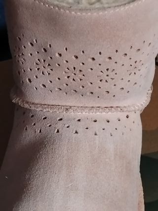 Botas UGG Nobuck Rosa Talla 37