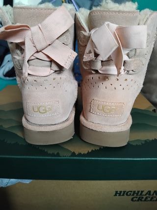 Botas UGG Nobuck Rosa Talla 37