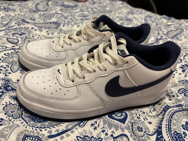 Nike Air Force Unisex Blancas y Azules