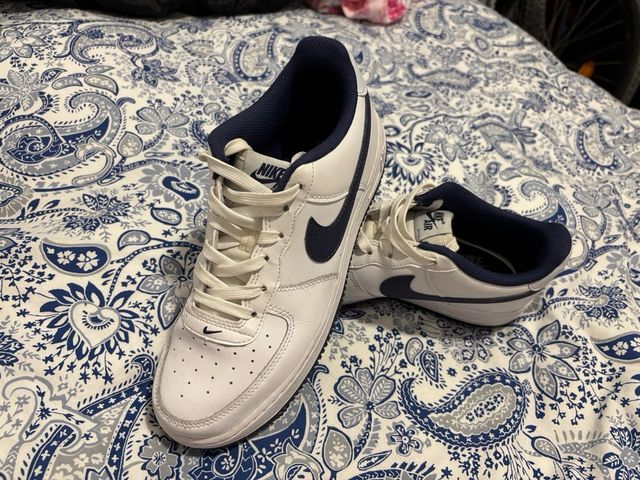 Nike Air Force Unisex Blancas y Azules