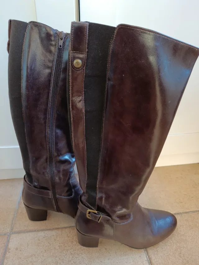 Botas de cuero Luis Gonzalo talla 38