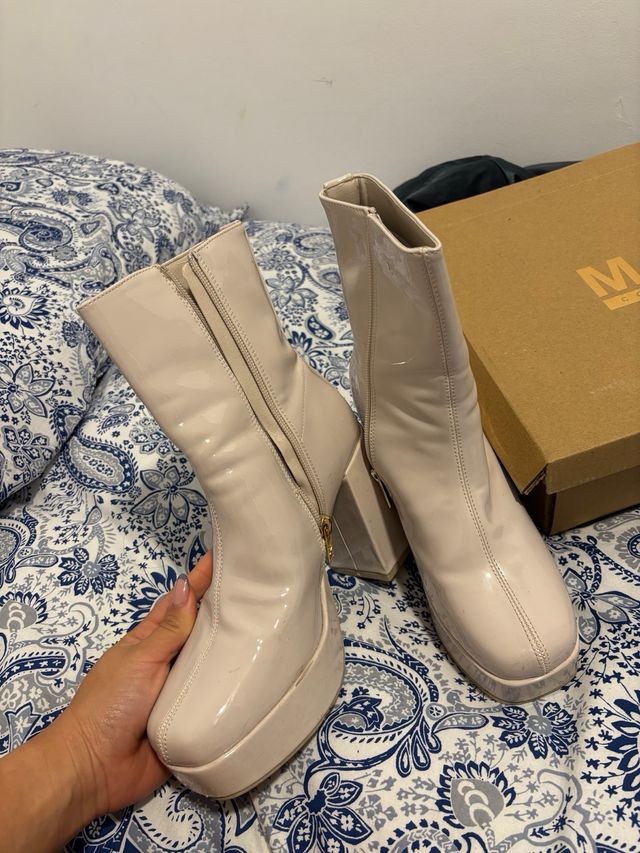 Botas M&M Collection Beige Talla 38