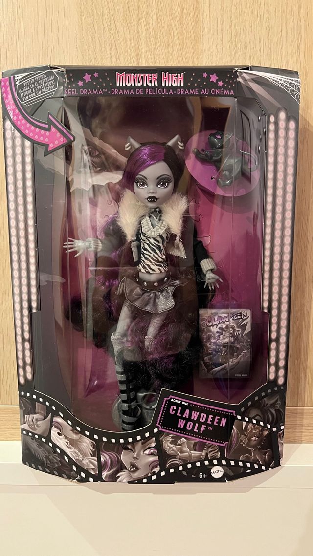 Monster High Clawdeen Wolf Reel Drama