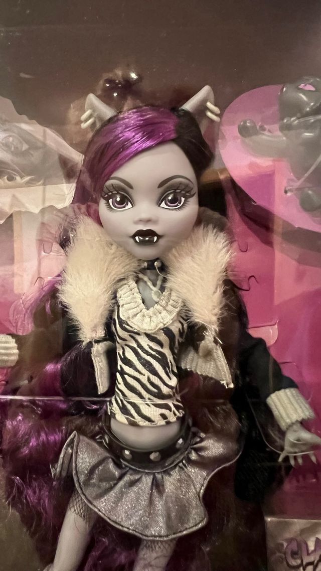 Monster High Clawdeen Wolf Reel Drama