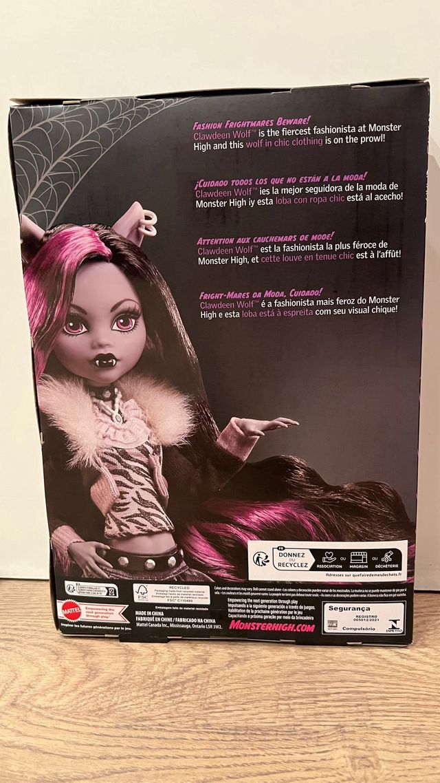 Monster High Clawdeen Wolf Reel Drama