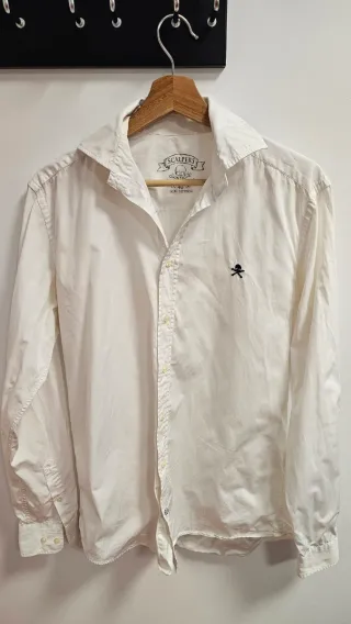 Camisa Scalpers Blanca Talla M