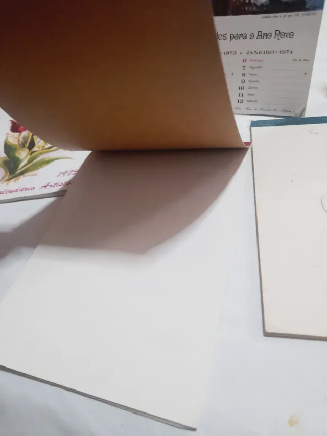 Calendários Artísticos 1973-1974