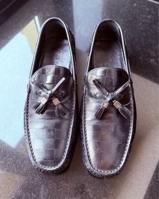 Zapatos Louis Vuitton Negros Mocasines Tassel
