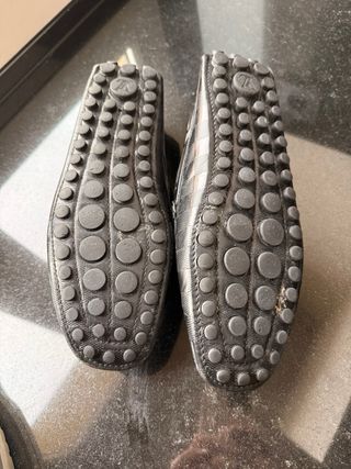 Zapatos Louis Vuitton Negros Mocasines Tassel