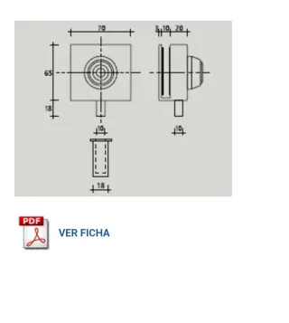 Cerradura CBM con llave
