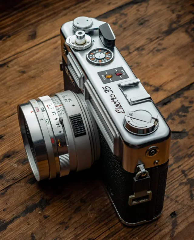 Yashica Electro 35 GS Cámara ◇◇◇Funcionando◇◇◇