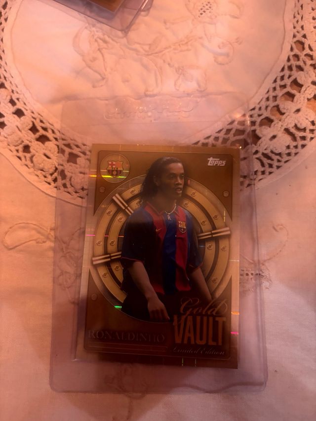 Ronaldinho Gold Vault Topps