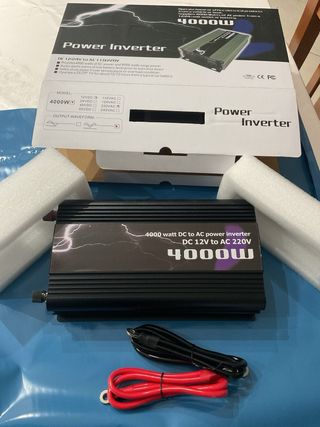 Inverter 4000W 12V-220V Auto Camper Barca