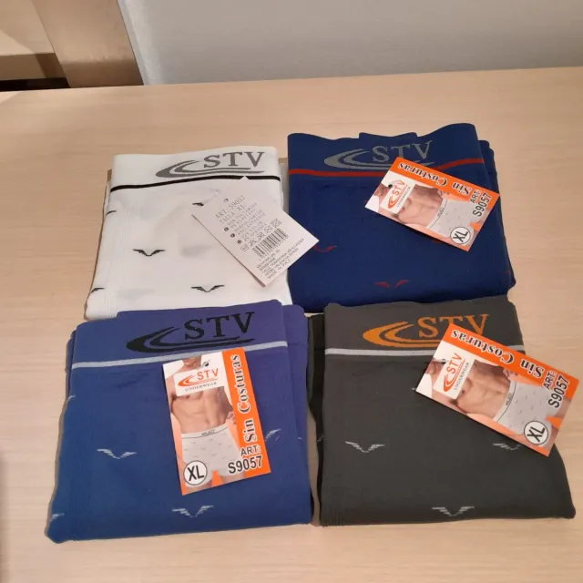 Lote 4 Bóxers lycra Talla XL